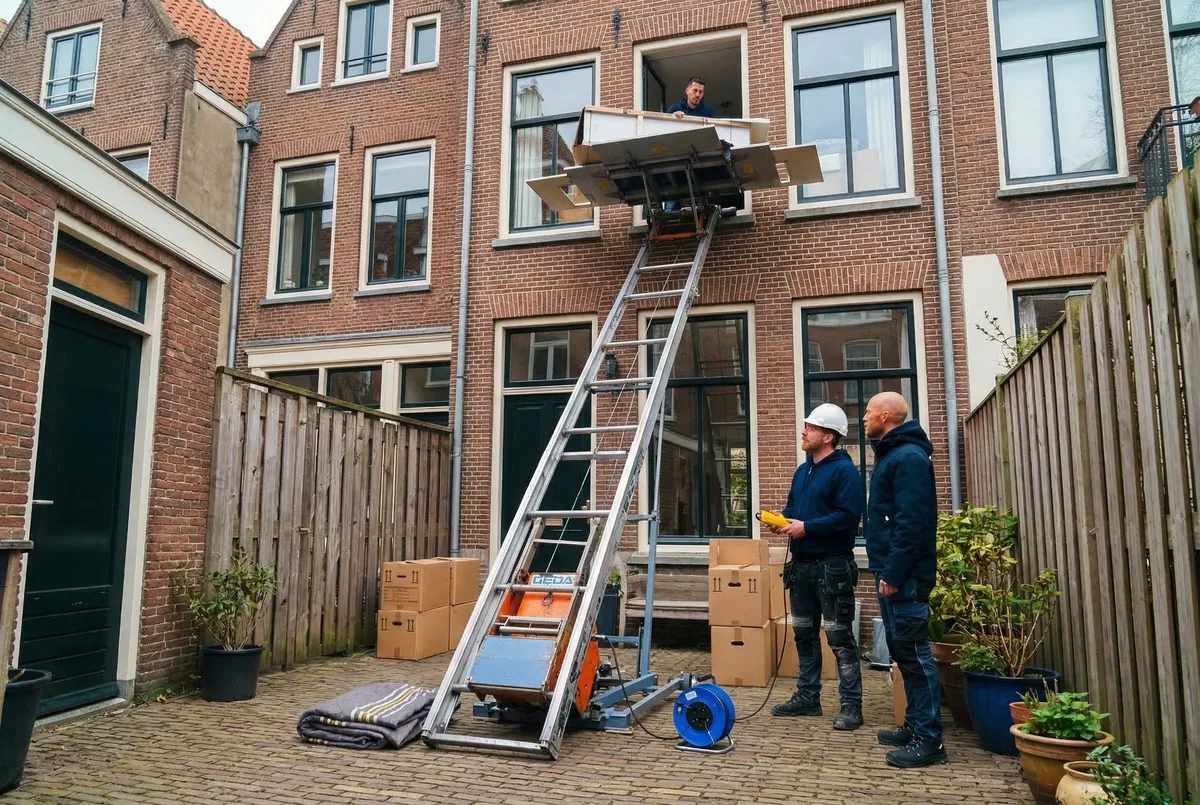 Gedalift bij een verhuizing in Spijkenisse