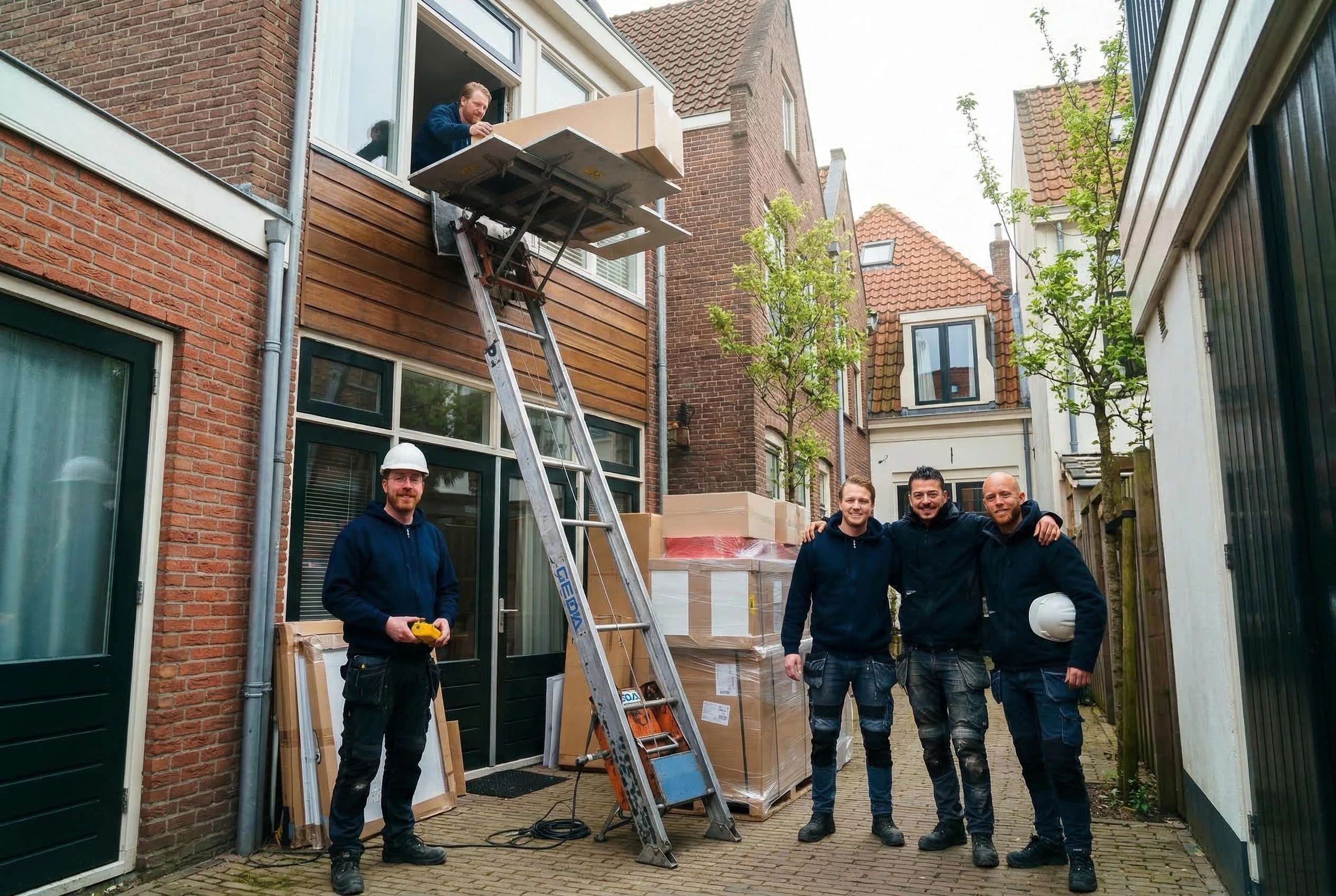 Gedalift voor compacte verhuizing Spijkenisse