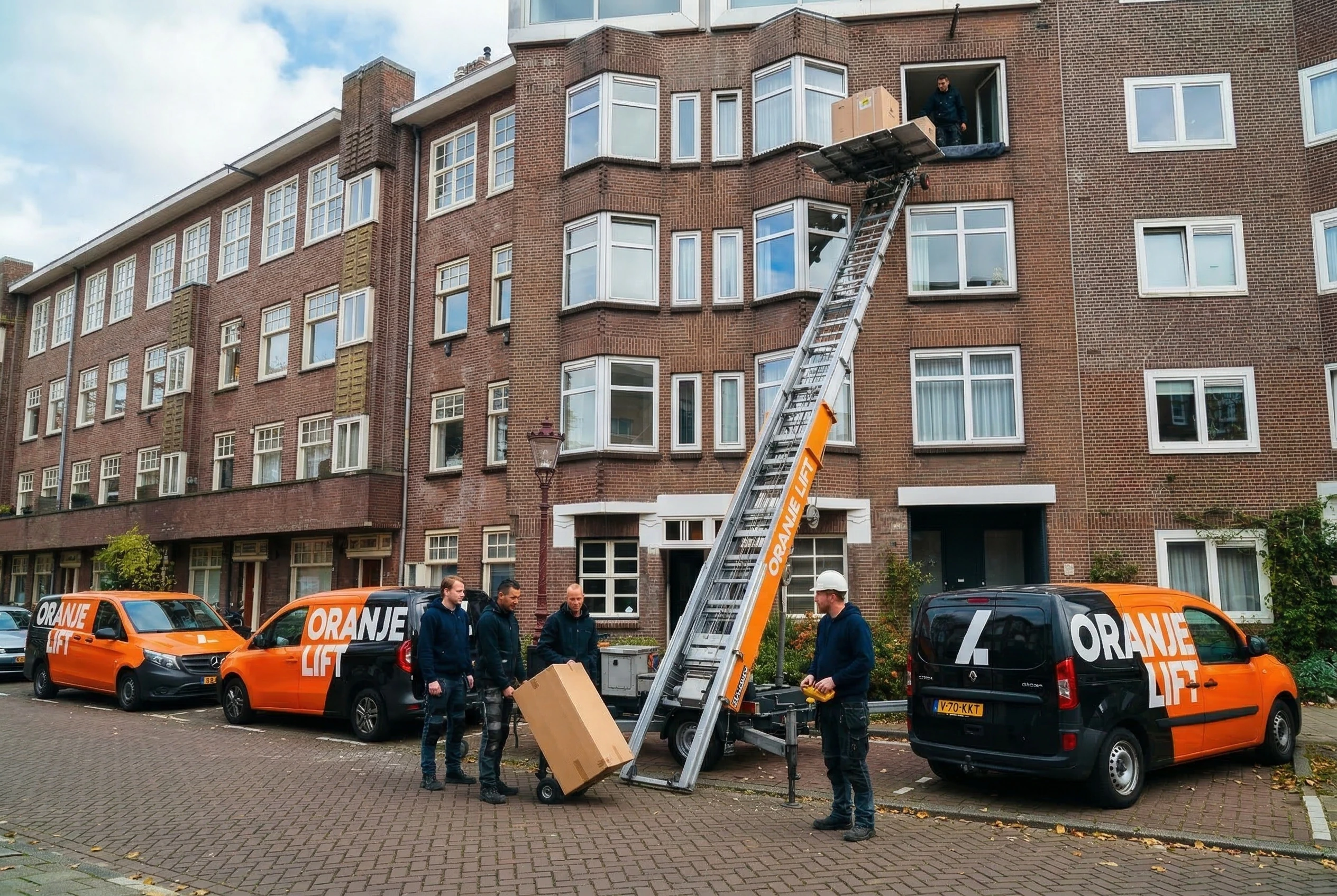 Verhuislift bij hoogbouw Spijkenisse
